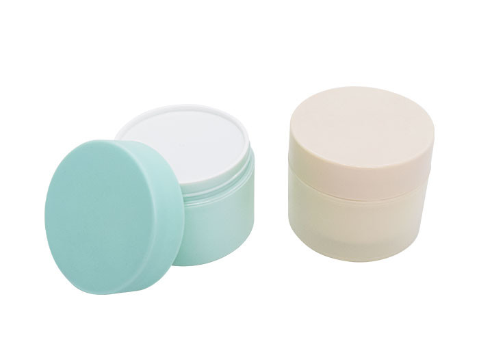 Frosted Pp Body Lotion 200/250g Plastic Cream Jar With Lid