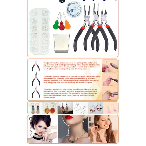 Easy Organized Handmade Jewelry Tools Superior Beading Pliers