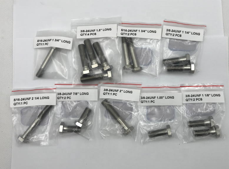 Universal Year Upgrade Your Wheels with Standard OE NO. Titanium Gr5 12 PT RS/ RX Split Rim Kits M7 x 32 Bolt and Nut