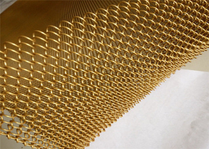 1x8mm Flexible Metal Mesh Curtain For Room Divider