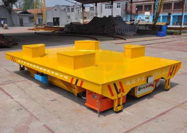 Professional Aluminum Mould Handling Equipment Transfer Vehicle Running On Steel