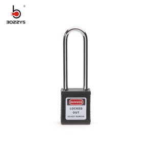 BOSHI Cheap Price 76mm Steel Shackle Long Shackle Safety Padlocks
