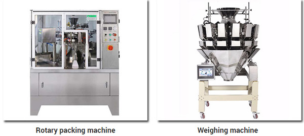 Multihead Weigher Chocolate Zipper Pouch Packing Machine