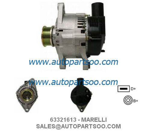 Quality 63321312 63321613 - MARELLI Alternator 12V 75A Alternadores wholesale