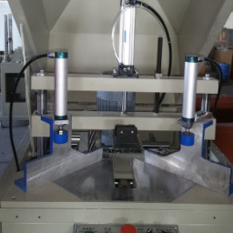Seamless upvc welding machines single head door pvc machinery PVC window manual corner cleaner