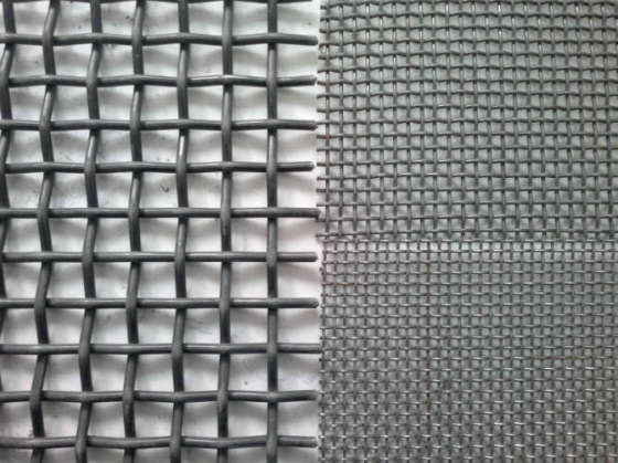 3x3 Lock Crimp Wire Mesh Heavy Duty Mesh Screen With PVC Coated Surface