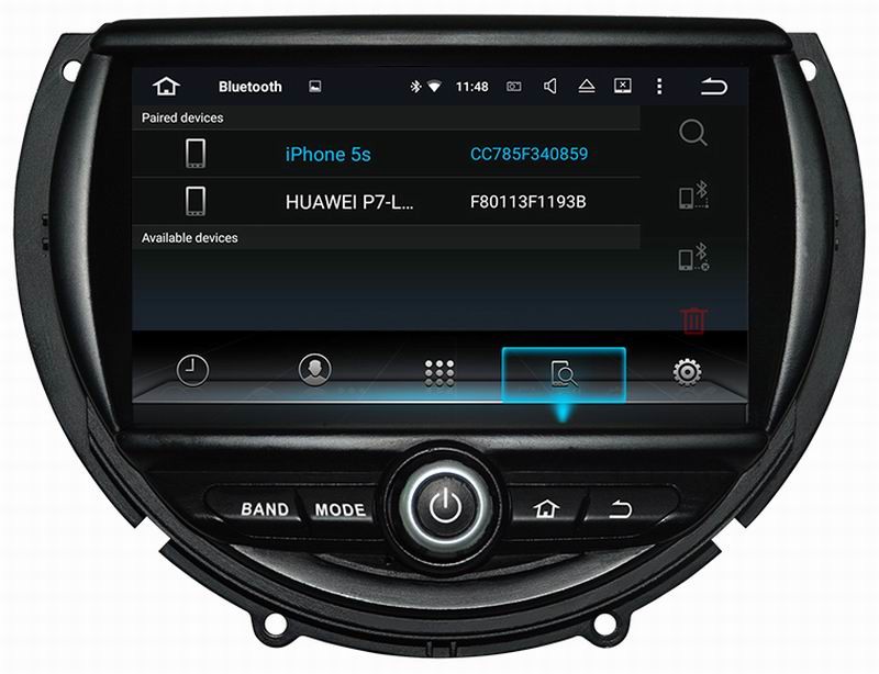 Ouchuangbo car radio stereo multimedia android 5.1 for mini coope 2014 with 1024*600 MP3 Cortex A9 4-core
