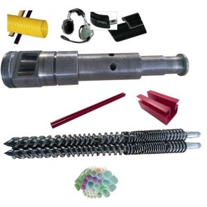 Quality Theysohn CON50 / CON40 / CON63 Conical Twin Screw Barrel wholesale