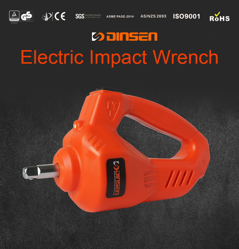 High Torque 340N.M 100W Mini Corded Electric Impact Wrench With LED Light