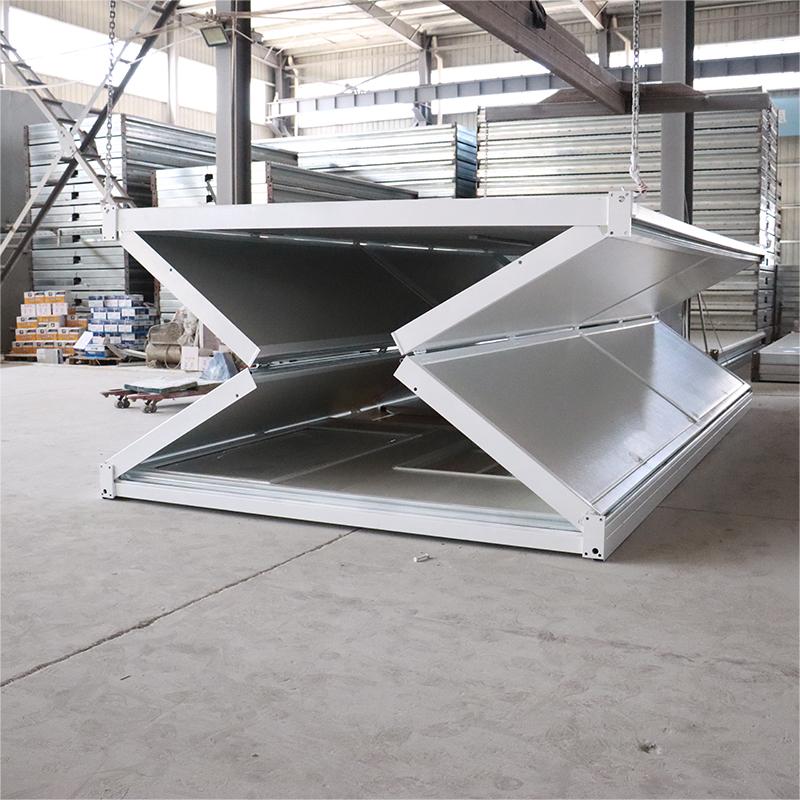 Light Steel Structure Prefab Fold Out Container Homes Ready To Install Manufacturer