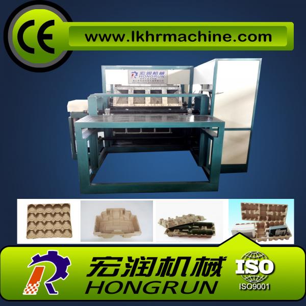 Cheap Egg Tray Production Line , Rotary Type Pulp Molding Machine 6000PCS/H egg carton forming machine for sale