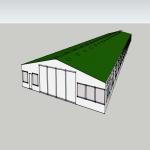 Popular Model Prefabricated Light Steel Structure Warehouse with Nice Quality