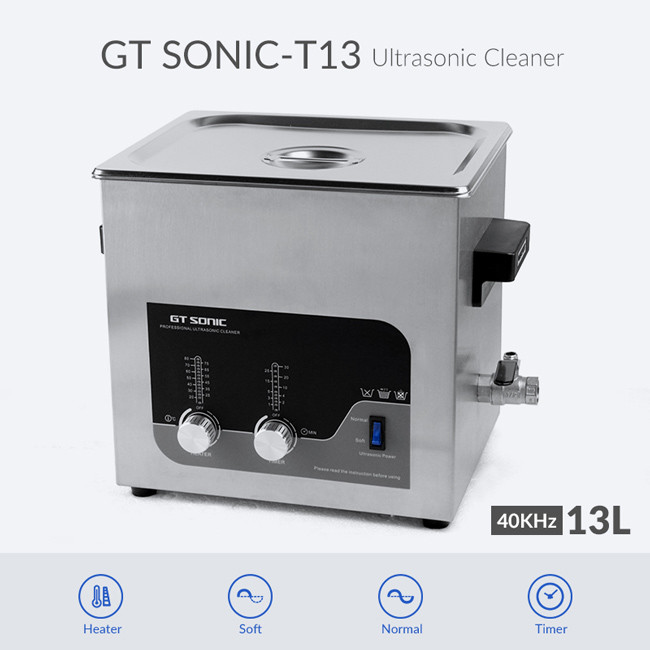 Denture Coins 400W 40kHz GT SONIC Cleaner With Heater And Basket