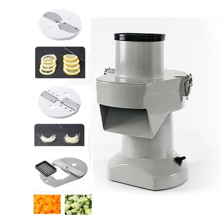 Industrial Vegetable Chopper Potato Chips Cutter Lemon Slicer Shredder 150kg/h