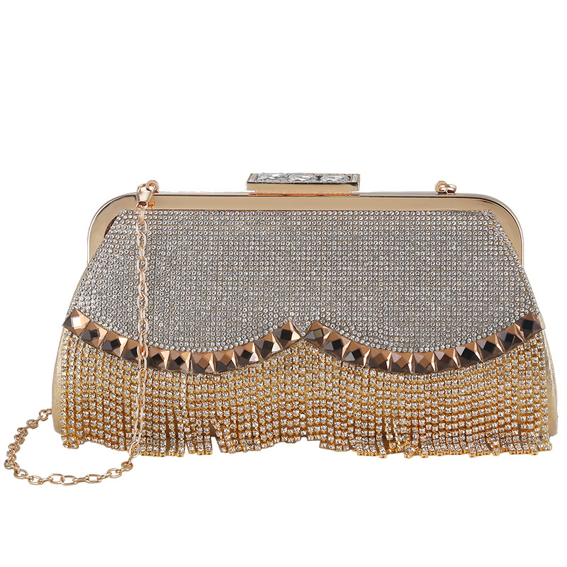 Other Decoration Minibook Wedding Crystal Ladies Clutch Handbags for Special Occasion