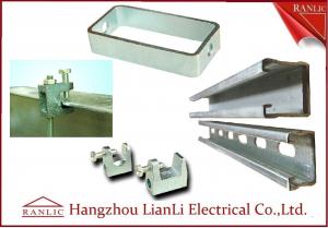 Quality Steel Unistrut Channel Hot Dip Strut Channel Fittings Slotted or None - Slotted wholesale