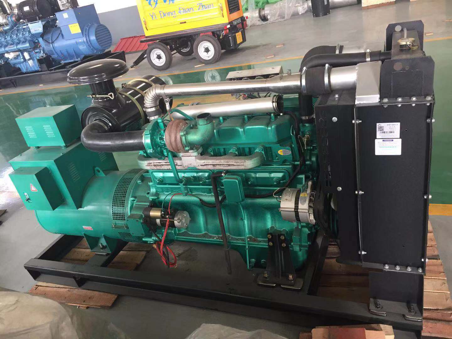 120 kW Weifang Diesel Generator Set with Frequency 50/60HZ and Water Cooling System
