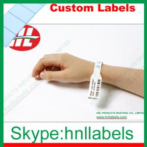 China Thermal Synthetic Medical Identification Wristbands WB06 on sale