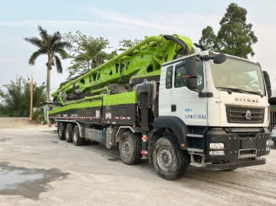 Zoomlion Used 70m Concrete Pump Truck With SITRAK Chassis 2022 Construction Machinery