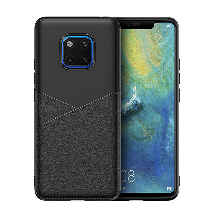 Black Blue Brown Business PU+TPU Protective Case Back Cover for Xiaomi Mi6x Redmi Y2/S2 F1 Redmi note6 Pro A2 lite