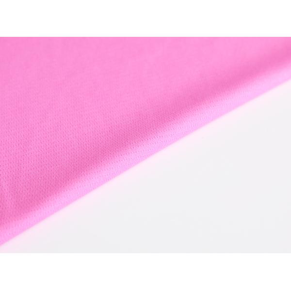 T Shirt Single Knit Cotton Fabric 100gsm Pink Plain