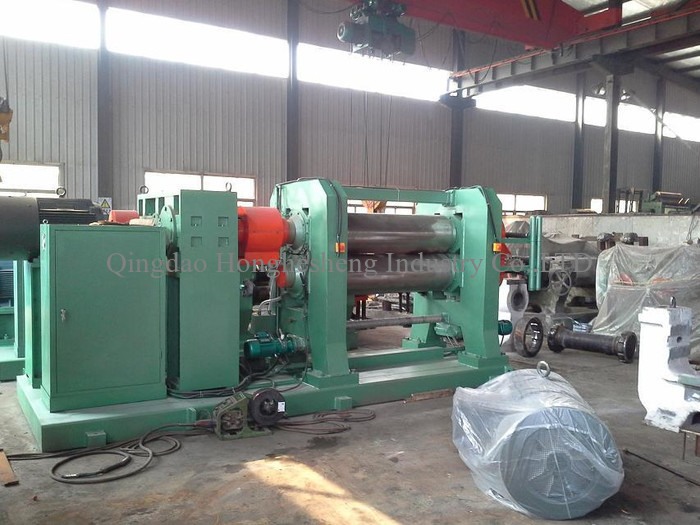 XY 2I 710x2130 Two Roll Calender 2 Roll Calender Machine For Coating Rubber Fabric