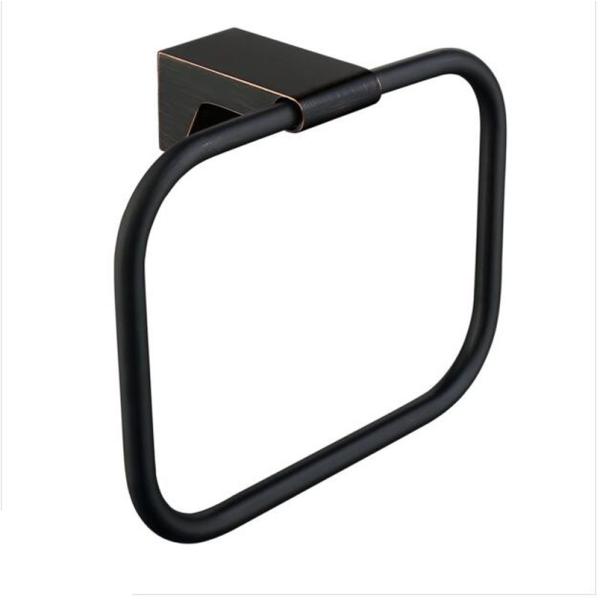 ORB Hotel Bathroom Supplies Brass Towel Ring Wall Mounted Towel Bra Bathroom Items