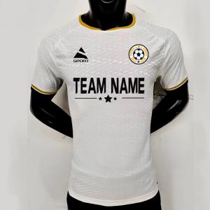 China Round Neck Polyester Sports Jersey Breathable Causal Quick Dry Retro Soccer Jersey on sale
