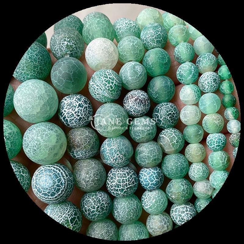 Multi-color Agate Beads 8mm Bead Size Natural Gemstone Round Cut Rainbow Weathered Agate Loose Strands for DIY Gift
