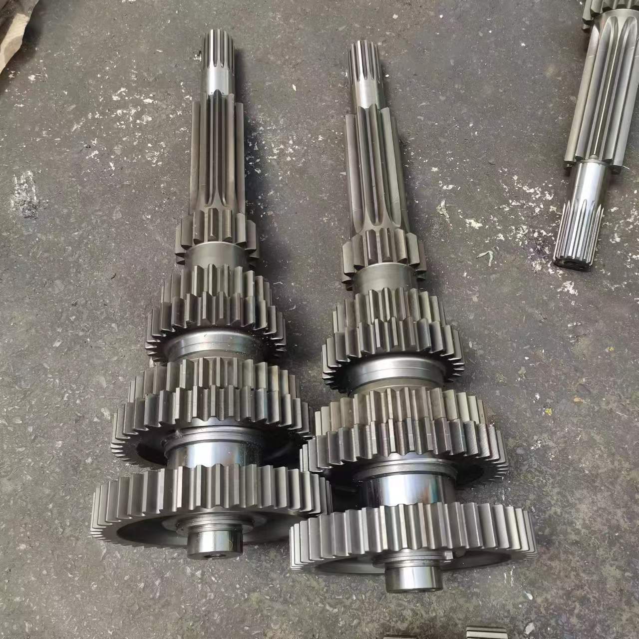 Shaanqi Fast 7ds100 Gearbox Sub Axle with F3000 Welded Shaft Gear Intermediate Shaft
