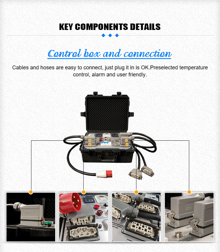 Aluminium Fast Hot Splicing Conveyor Belt Jointing Machine 2.0Mpa