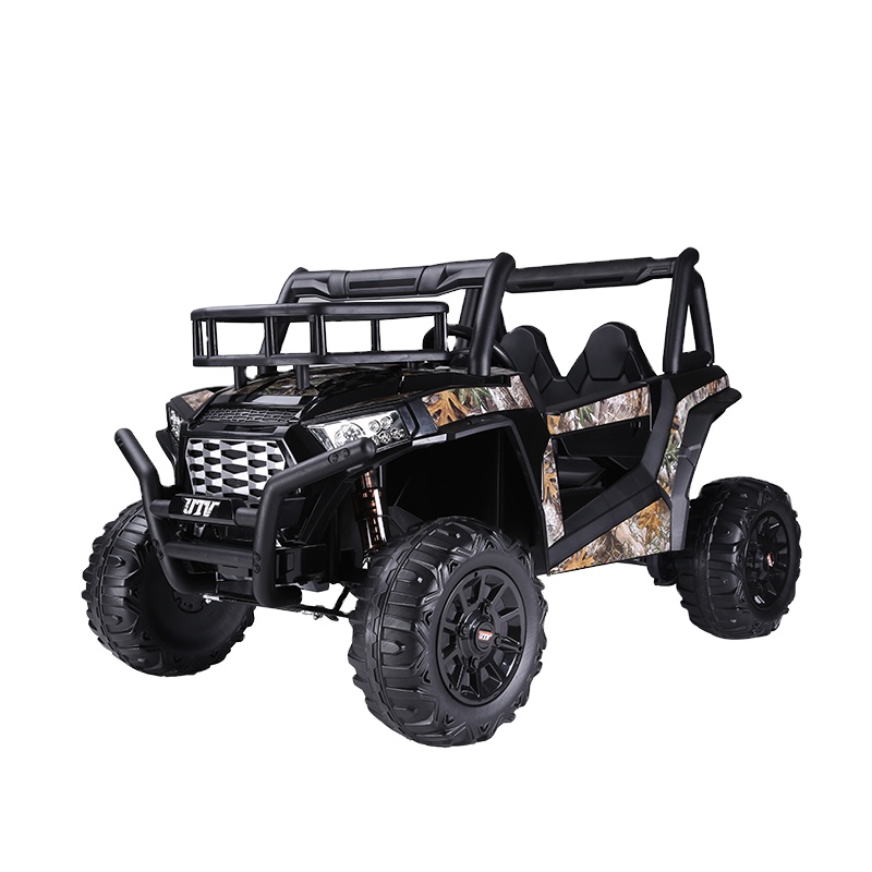 PP Plastic 24v Electric Battery Ride On Car With Two-Seater For Kids Two-Seater