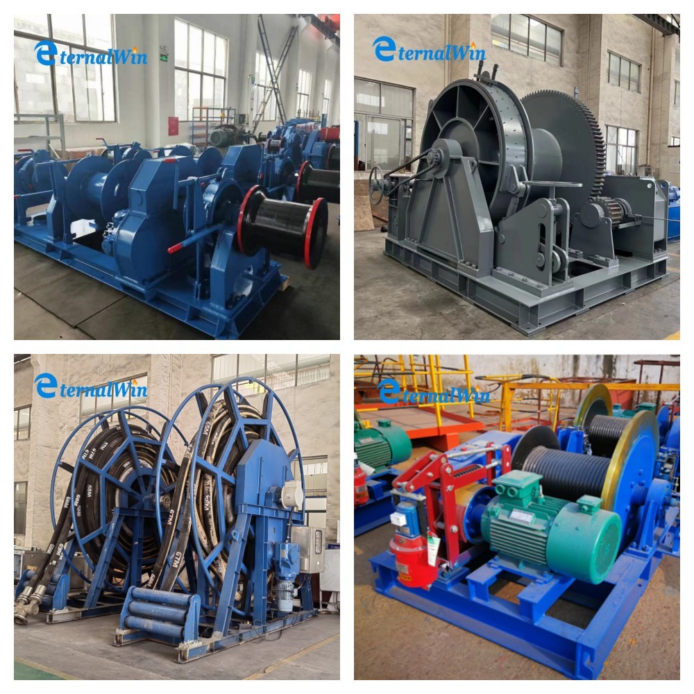1ton To 100ton Electric Marine Winch Powerful And Versatile For Various Applications