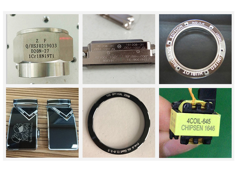 20W Fiber Laser Marking Machine , Stainless Steel Laser Engraving Machine
