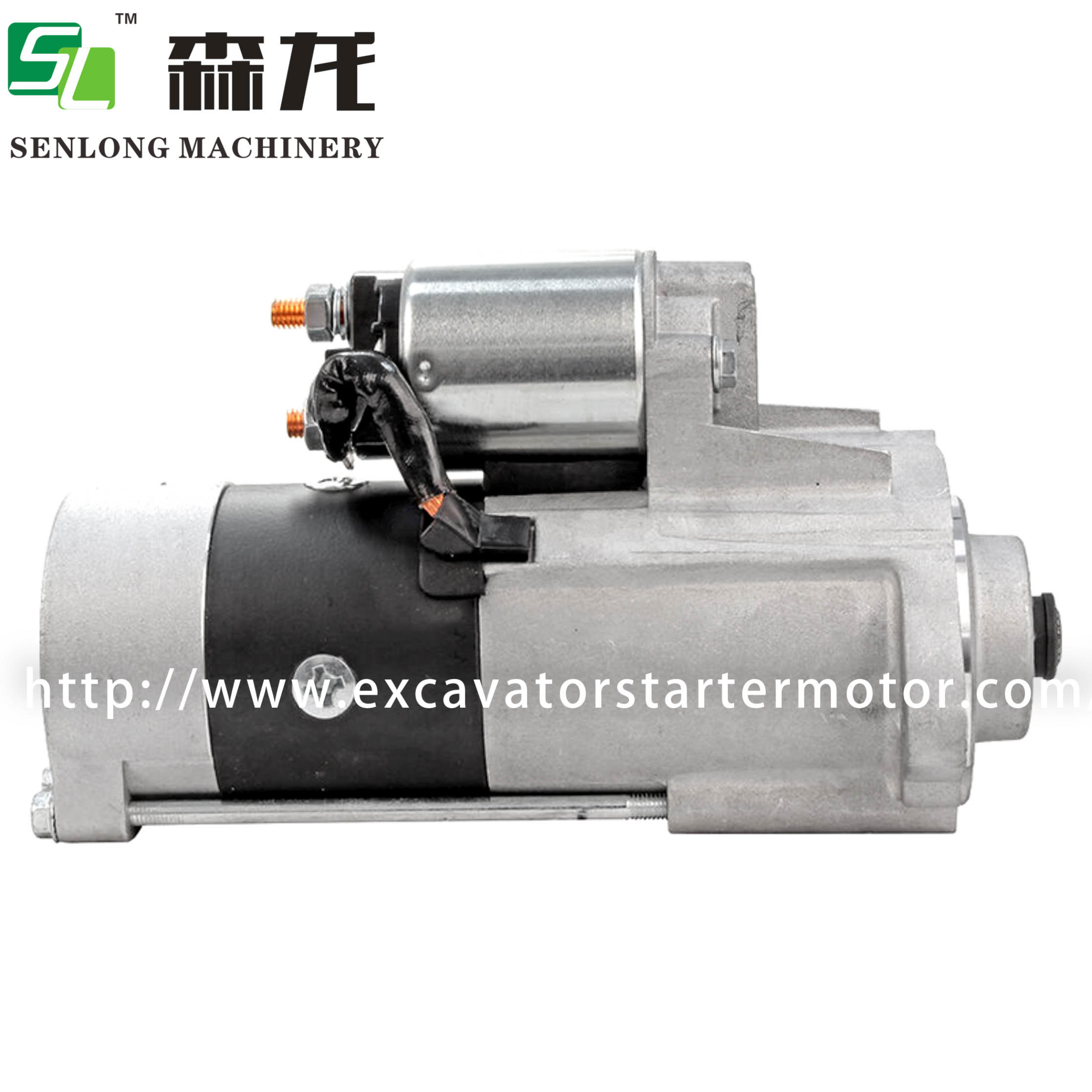 13T,12V,2.0KW Excavator Starter CAS-E Motor CST35114AS,185086290,185086291,M2T63371,20513022,STR6037A