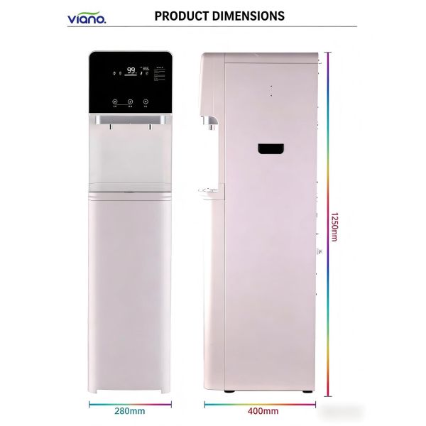 Leakage Protection Commercial Hot Cold Water Dispenser Standing With 8L Tank