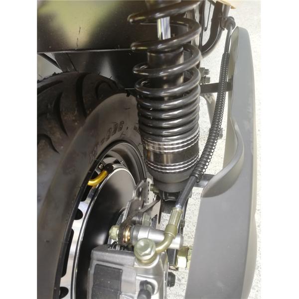 High Speed 72V 1200W Electric Motor Bike Cool Chopper Design with 3.5-10 Tubeless Tires