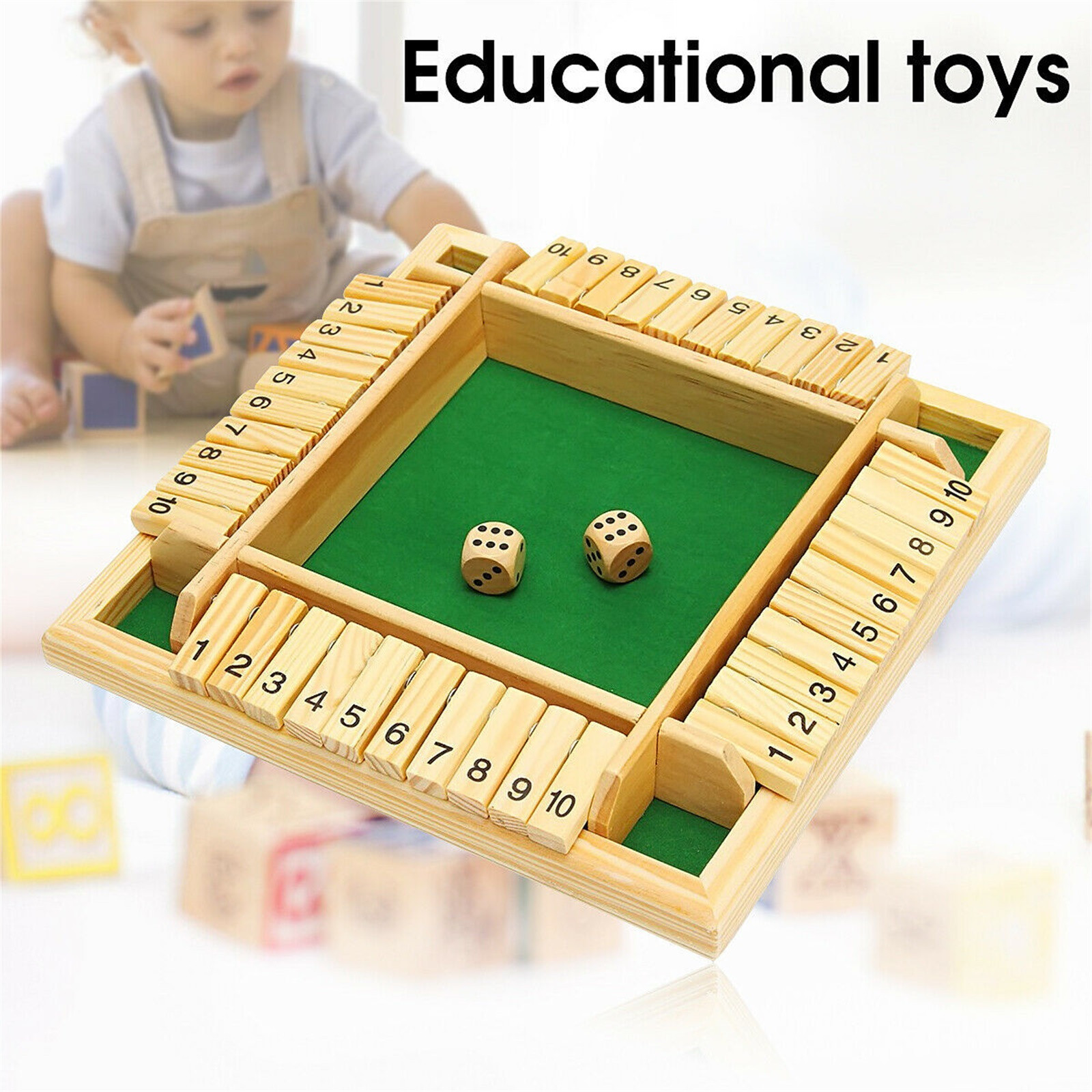 Children 91mm Wooden Chess Pieces Family Activity Kids Wooden Chess Set