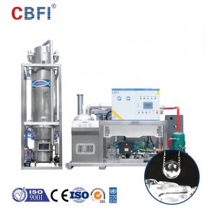 China Industrial Large 10 Ton Tube Ice Maker Machine Crystal Solid Ice Tube Making Machine on sale