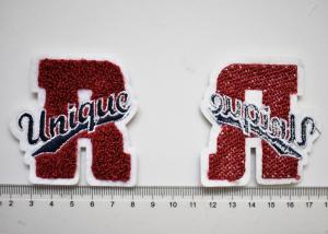 China Custom Sequins Patch / Clothing Applique Embroidered For Children Clothing Ornament on sale