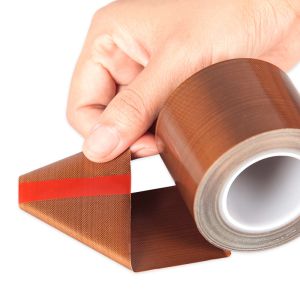 Quality Heat Resistance Seal PTFE Adhesive Tape Fiberglass PVDF 12mm wholesale
