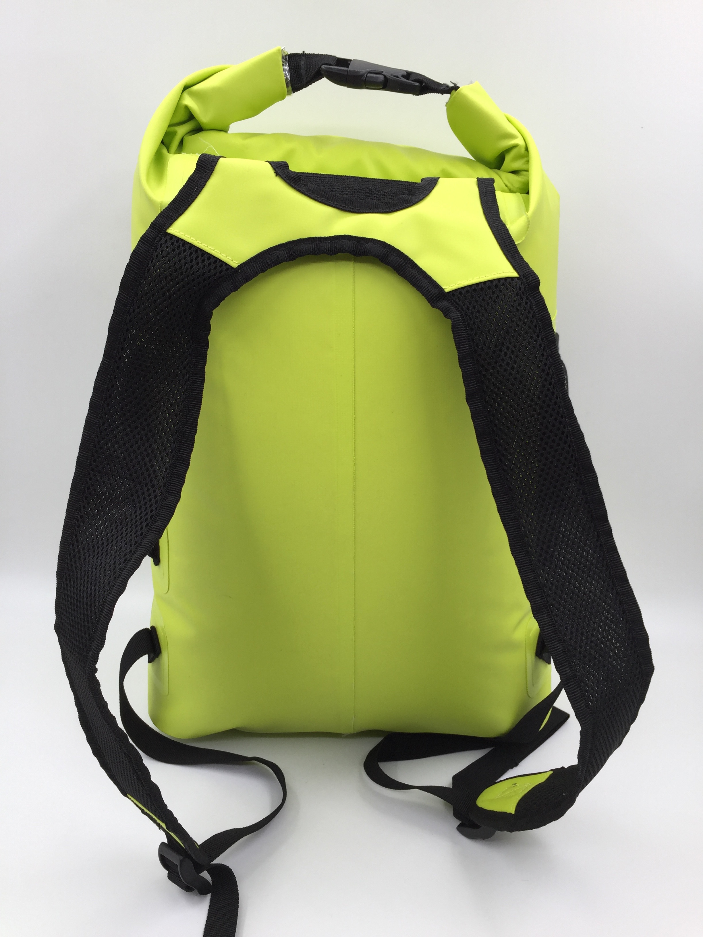 20L Yellow 500D PVC Outdoor Products Waterproof Backpack OEM / ODM Available