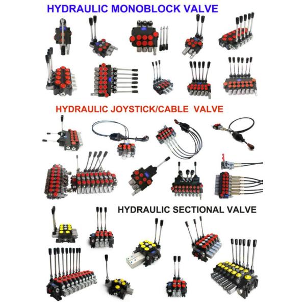 Walvoil Monoblock Sd5 Compatible Directional Control Valve 2 Bank Spring Return 45 Lpm