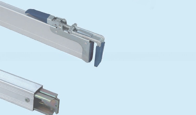 Horizontal or Vertical Track Truck Body Parts Cargo Plank Adjustable Aluminum Retcheting Cargo Bar