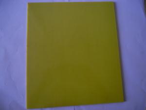 China High temperature resistant epoxy insulating FR4 Plate Yellow insulation epoxy resin Plate on sale