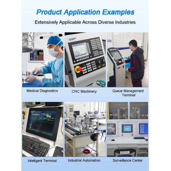 24 Inch High Brightness 1000nits LCD USB DVI Sunlight Readable Embedded Industrial Open Frame Touch Monitor 1000nits Sunlight Readable