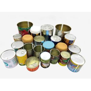 Quality Custom Printed Drum Shape Coffee Tin Cans Metal Tin Bottle wholesale