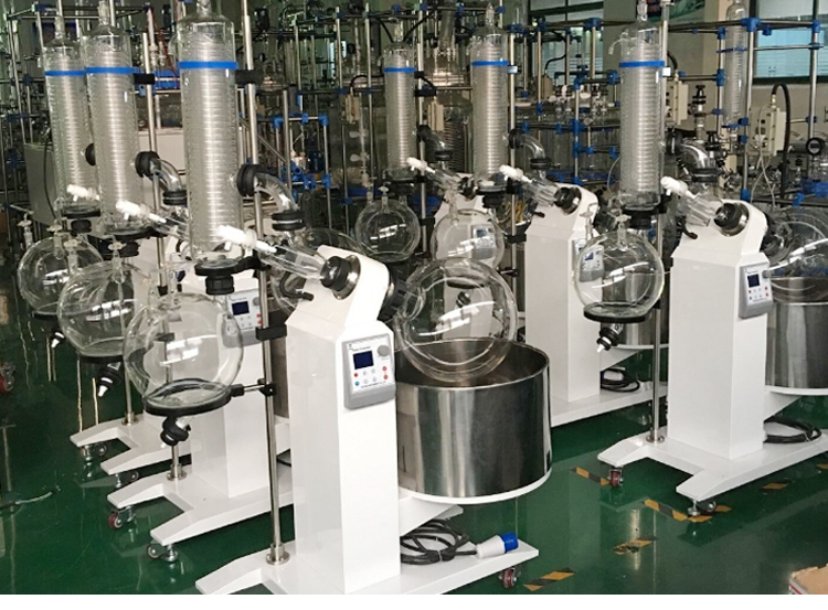 5L Industrial Electric Rotary Evaporator Large Capacity Fuel Oil