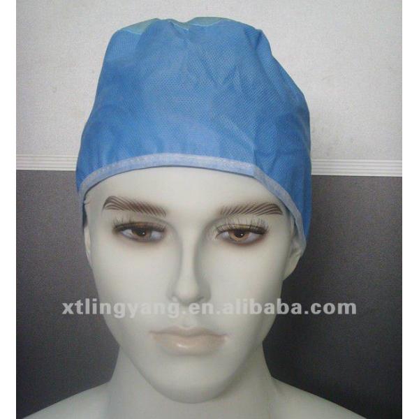 Disposable non woven surgical doctor cap