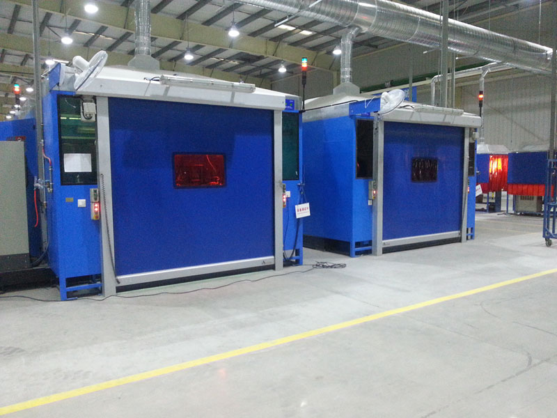 2m/S PVC Rapid Roller Door Shutter Roll Up High Speed Interior For Workshop
